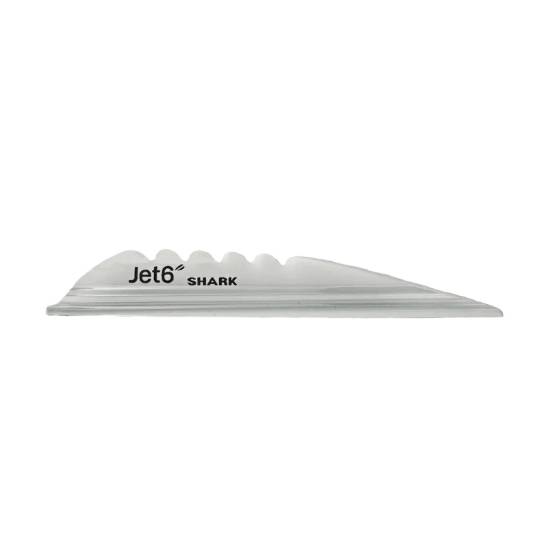 Jet6 Archery Vane Shark 4.0" RH Yellow