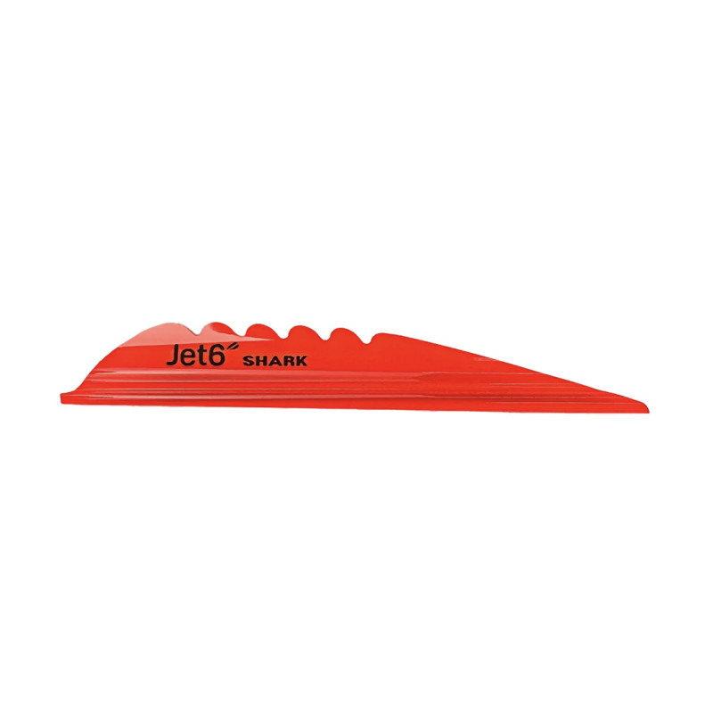 Jet6 Archery Vane Shark 4.0" RH Yellow