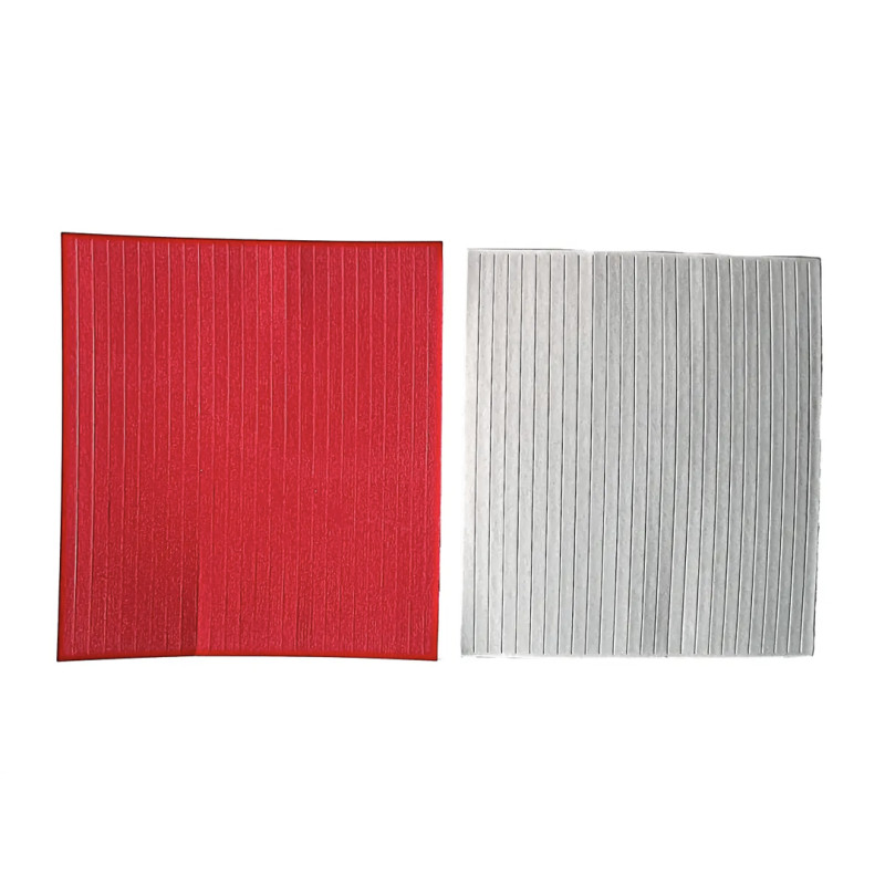 Jet6 Archery Fletching Tape Double Sided Red 4.33"