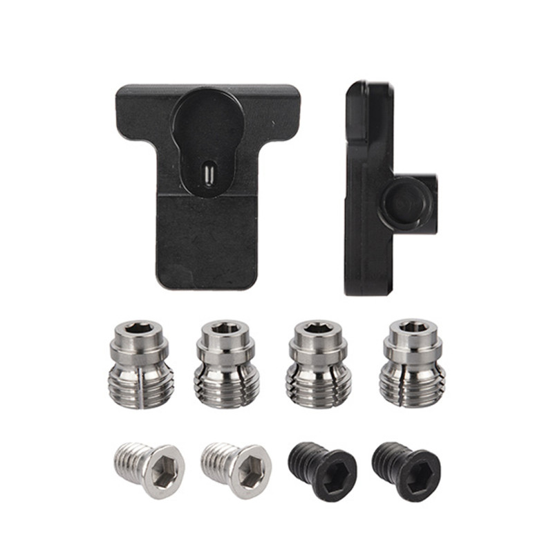 Wiawis Center Adjustment Block T-Block for Inno CXT23&25 Handle Black Locking Bolt