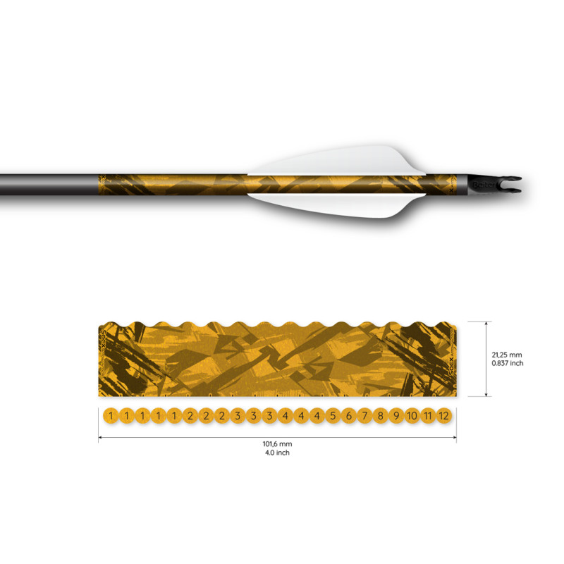 Socx Wrap 6.0mm Max Surge Retro-Reflective White