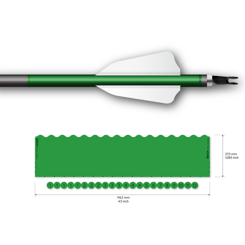 Socx Wrap 8.0mm Max Solid White