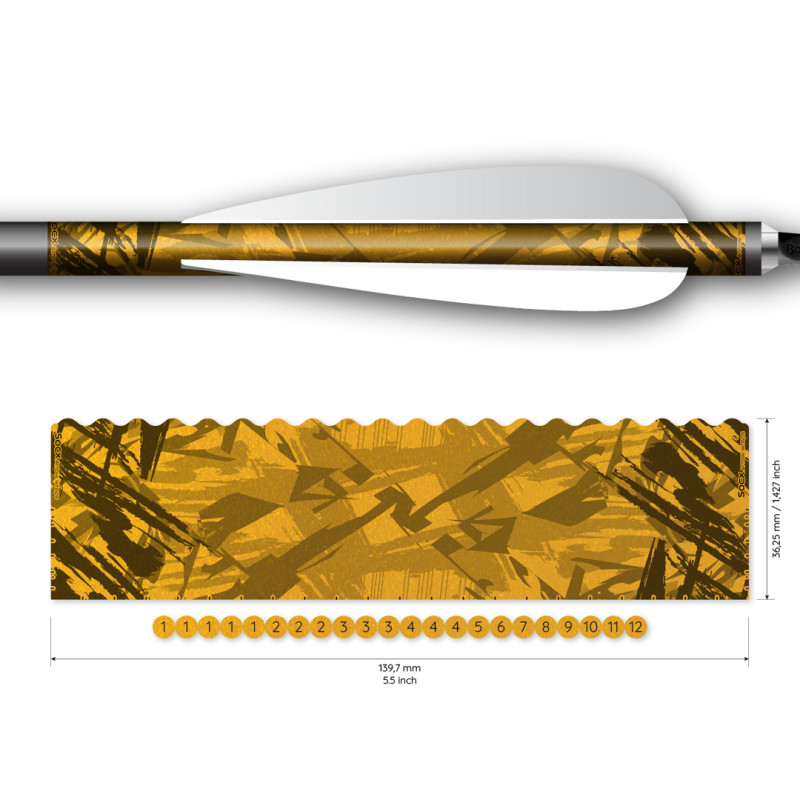 Socx Wrap 10.7mm Max Surge Retro-Reflective Orange