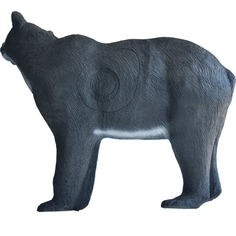 Eleven 3D Part Dark Bear with Insert