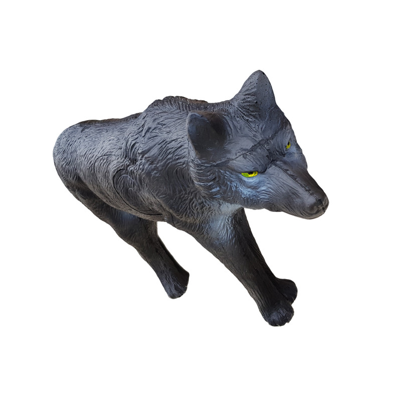 Eleven 3D Target Dark Wolf with Insert