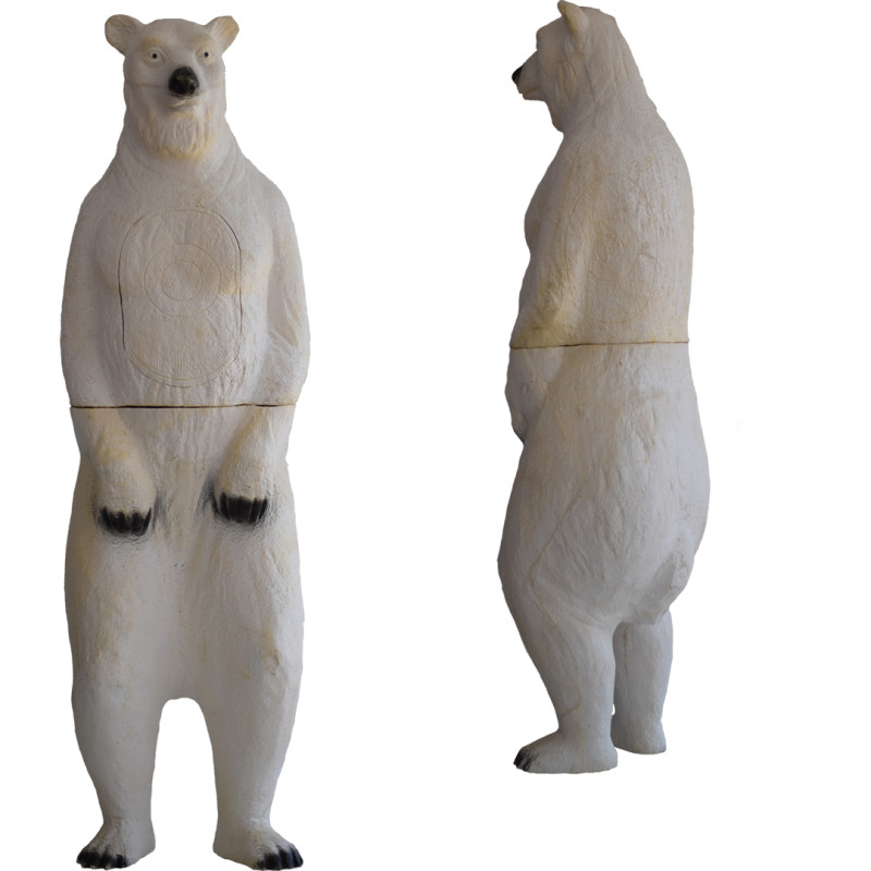 Eleven 3D Target Standing Polar Bear with Insert