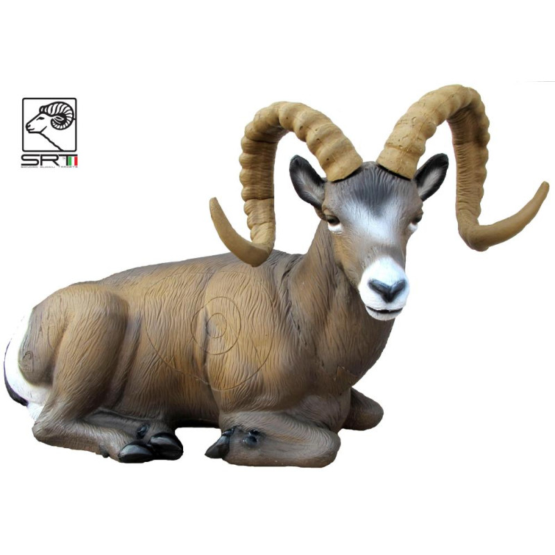 SRT TARGETS 3-D ROCKY MOUNTAIN SHEEP BEDDED- GROUP 1 - L96cm H43cm