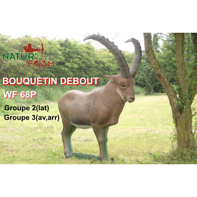 NATUR FOAM TARGETS 3-D IBEX - STANDING