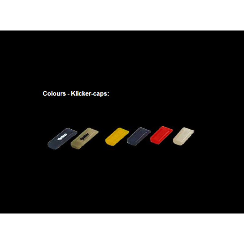 CLICKER PARTS END CAP BLACK