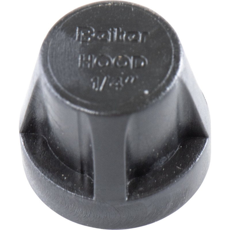BEITER WEIGHTS STABILIS. HOOD FOR STABILIZER 1/4" THREAD BLACK