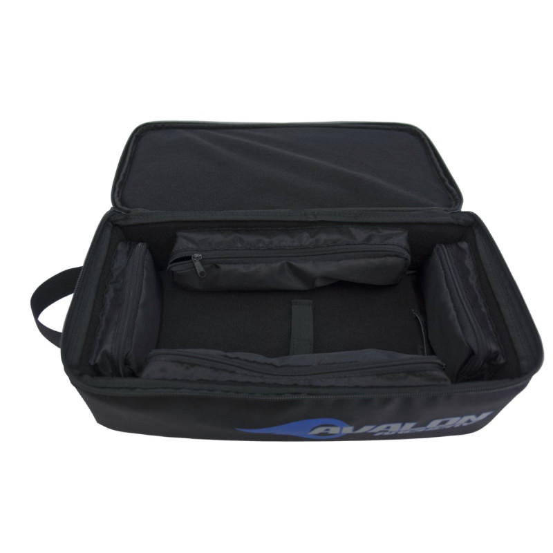 AVALON CASES FOR ACC. AND SIGHTS SEMI-RIGID WITH 4 INSIDE POCKETS AND CARIER BLACK