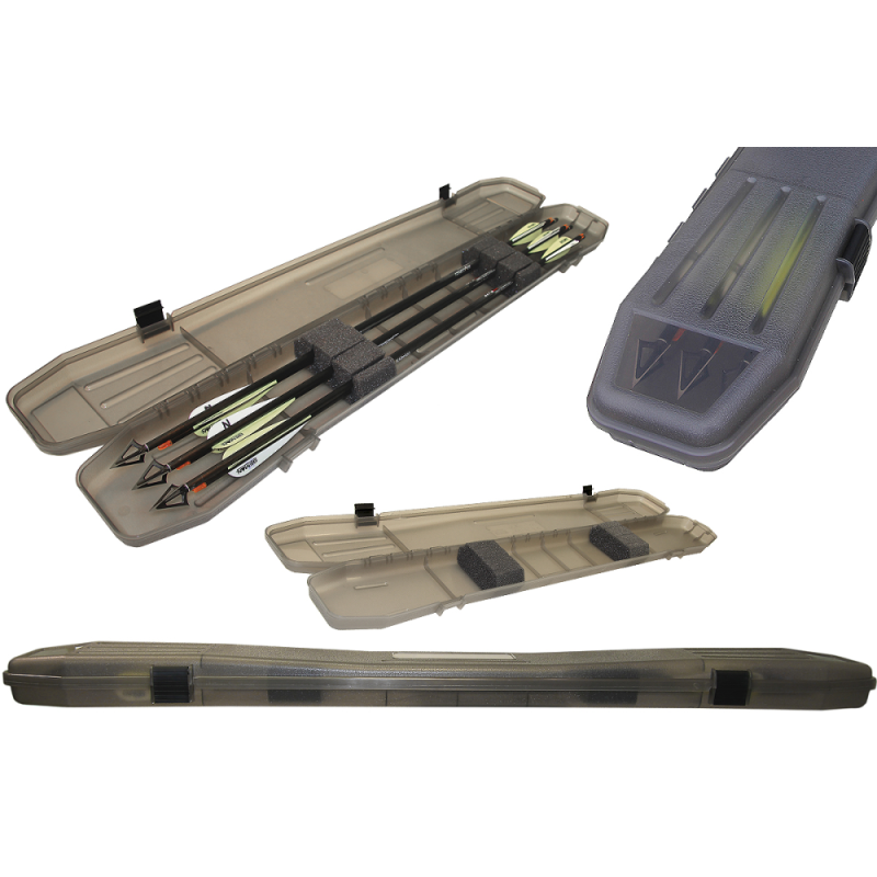 MTM ARROWCASES TRAVELER 6 - 34.6" x 4.9" x 2" CLEAR SMOKE