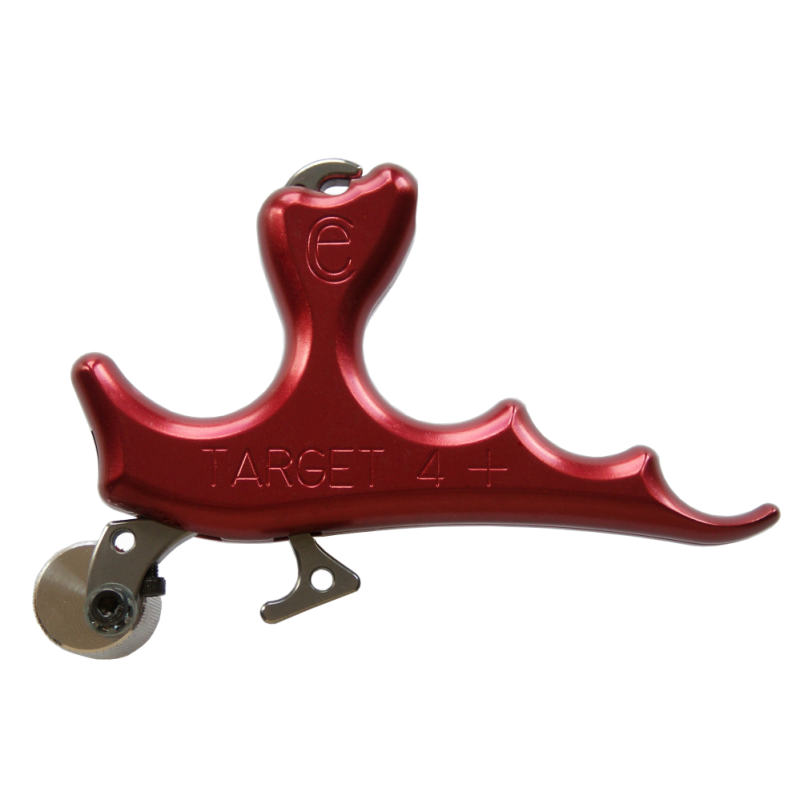 HAND STYLE TARGET 4 PLUS THUMB 4-FINGER RED