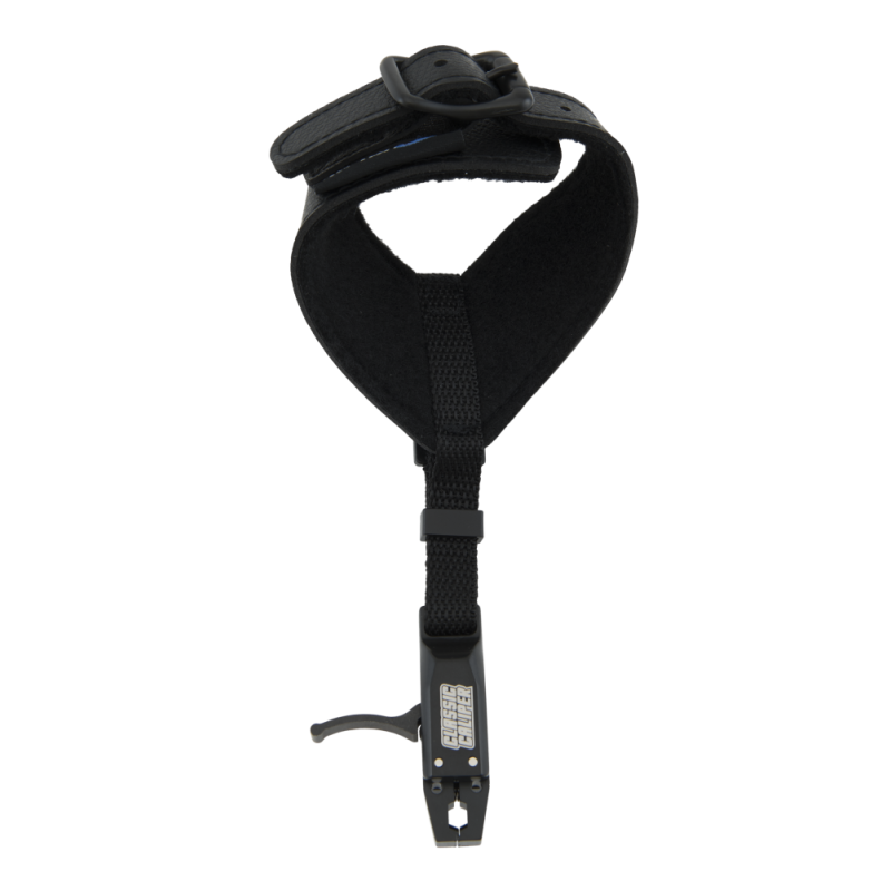 INDEX FINGER RELEASES CLASSIC CALIPER BLACK BUCKLE STRAP