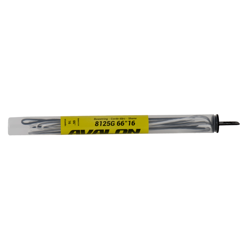 RECURVE STRINGS CARRERA 99R 66" 16 STRANDS TWOTONE WHITE/GRAY