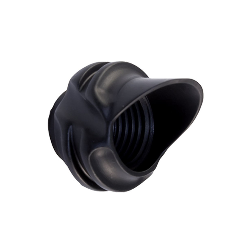SPECIALTYARCHERYPROD PEEP SIGHT HOUSINGS LARGE HOODED 1/4" BLACK 37?