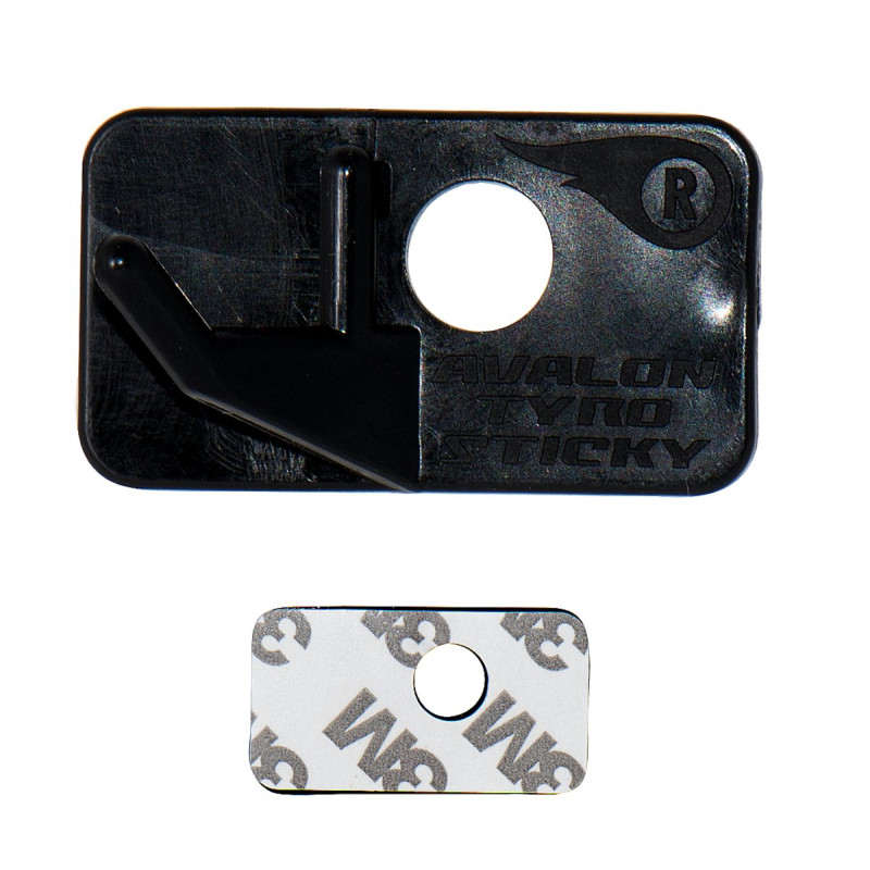 AVALON ARROW RESTS STICK ON TYRO STICKY BLACK RH 50/PCK