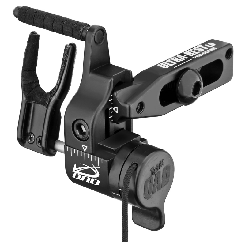 QAD COMPOUND DROP AWAY ULTRA REST PRO-SERIES LD RH BLACK