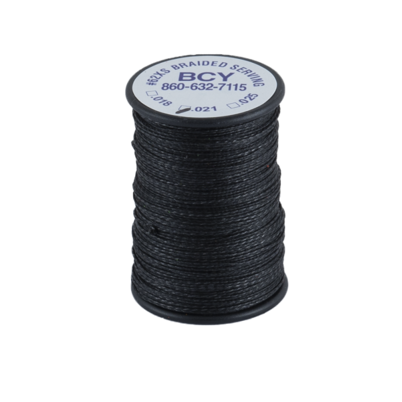 SERVING MATERIAL BRAIDED *62XS DIA .021" JIG BLACK