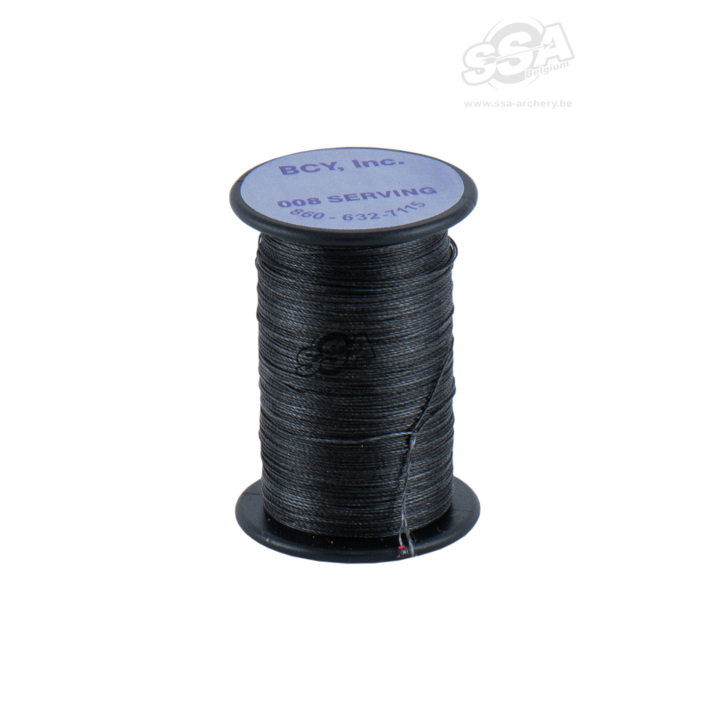 BCY SERVING MATERIAL TWIST ENDLOOP .008 JIG BLACK