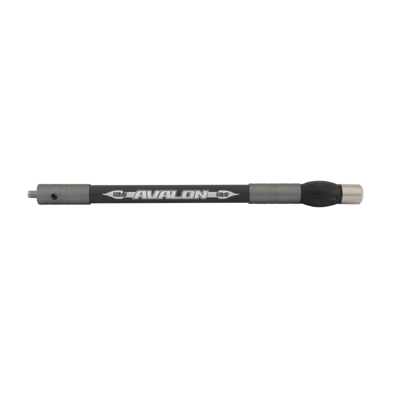 SIDE RODS TEC ONE 18mm 10" SILVER WITH DAMPER