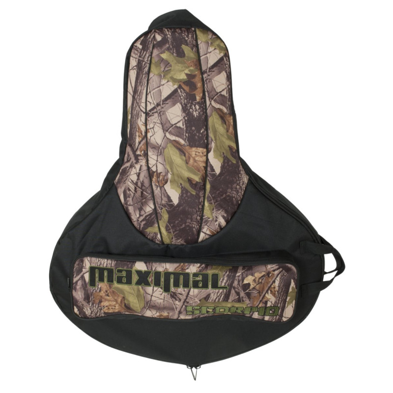 MAXIMAL CROSSBOW BAGS SCORPIO MEDIUM -SIDE POCKET-INNER STRAP-BLK/CAMO