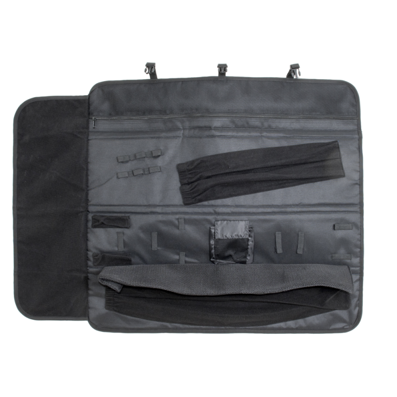 RECURVE SOFT CASE TYRO SNAP 3 FOLDING LEVELS + ARROW TUBE BLUE