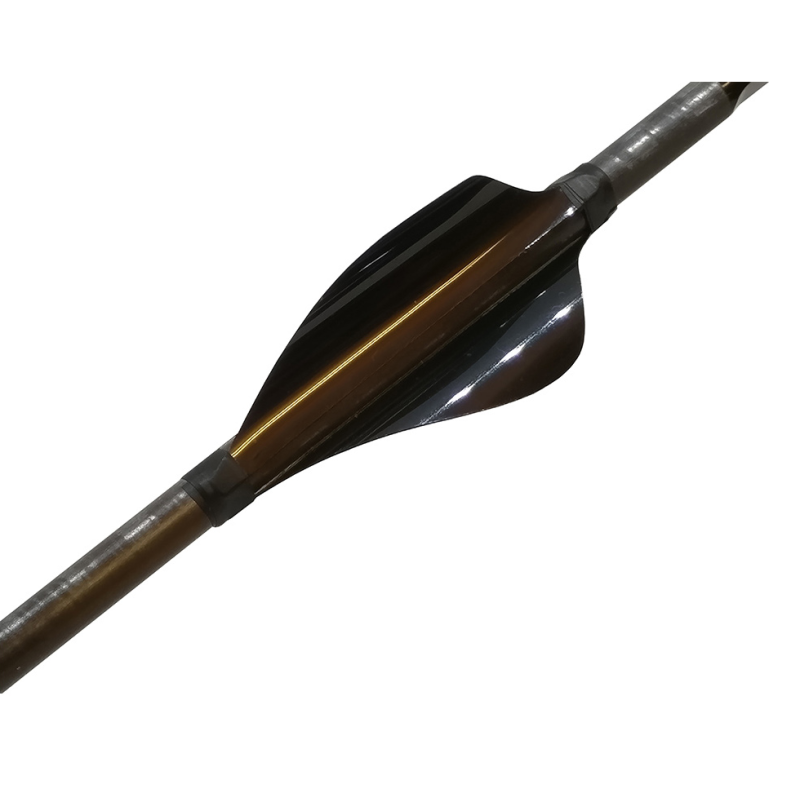 SPIN VANES ROUND 50MM LP LH FLUO BLACK - 50PACK