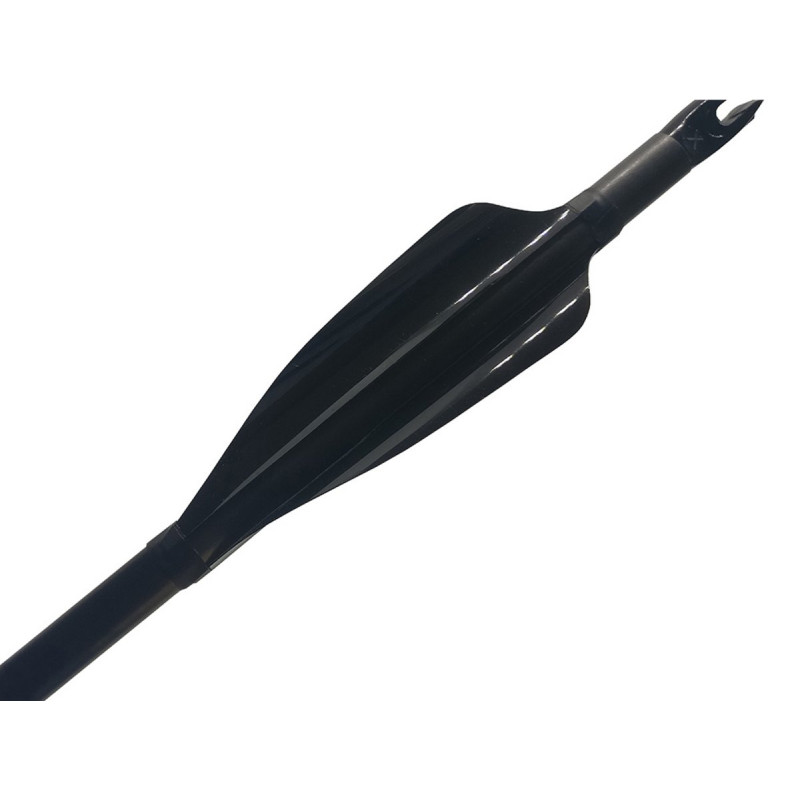 XSWINGS SPIN VANES ROUND 70MM LH FLUO BLACK - 50PACK