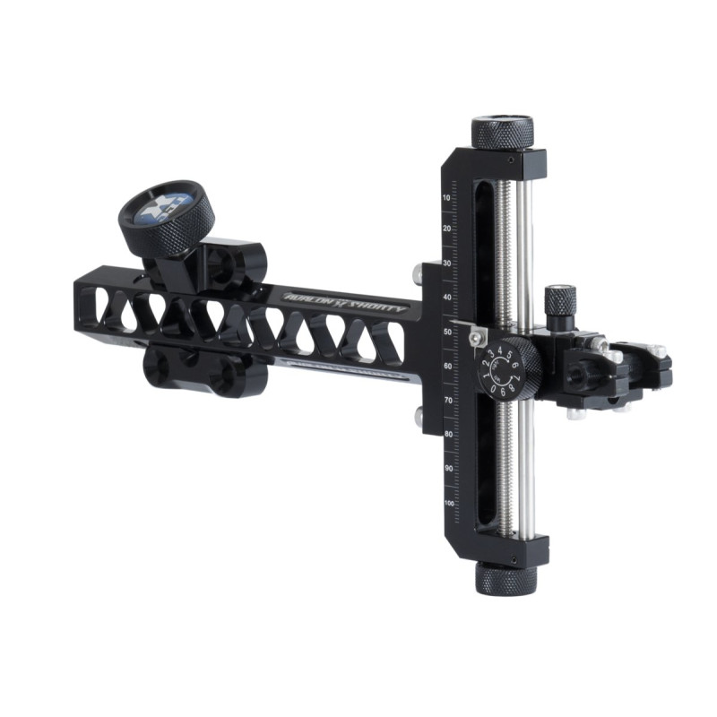 AVALON COMPOUND SIGHTS SHORTY TEC X RH ANODIZE BLACK/BLACK
