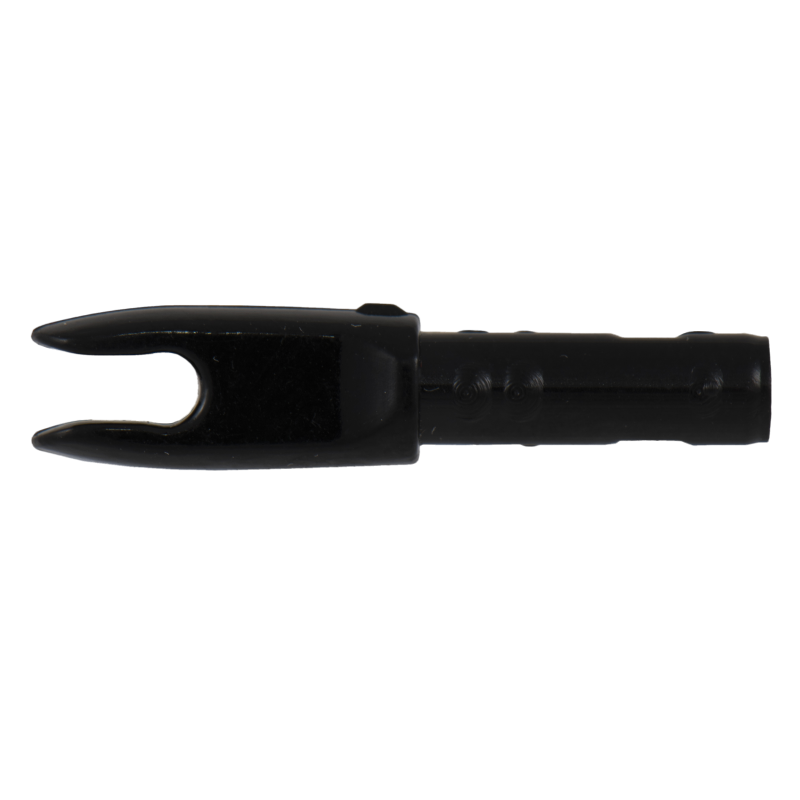INNERFIT NOCKS 4.2-SIZE SMALL SLOT BLACK 50/PK