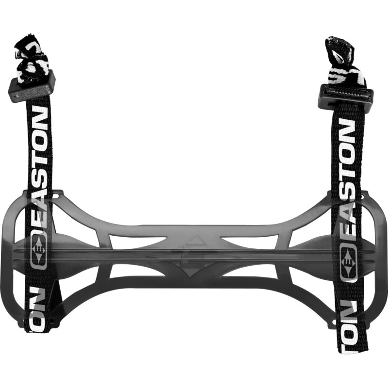 EASTON SINGLE ARMGUARDS DELUXE BONE POLYCARBONATE SMOKE