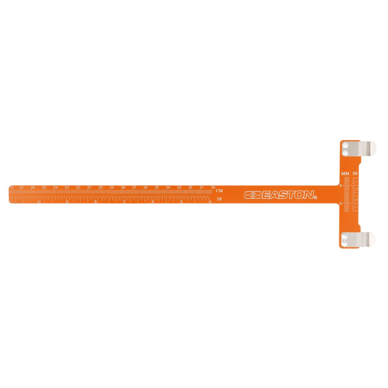 EASTON BOW SQUARES T-ALU ANODISED IN INCHES BLACK
