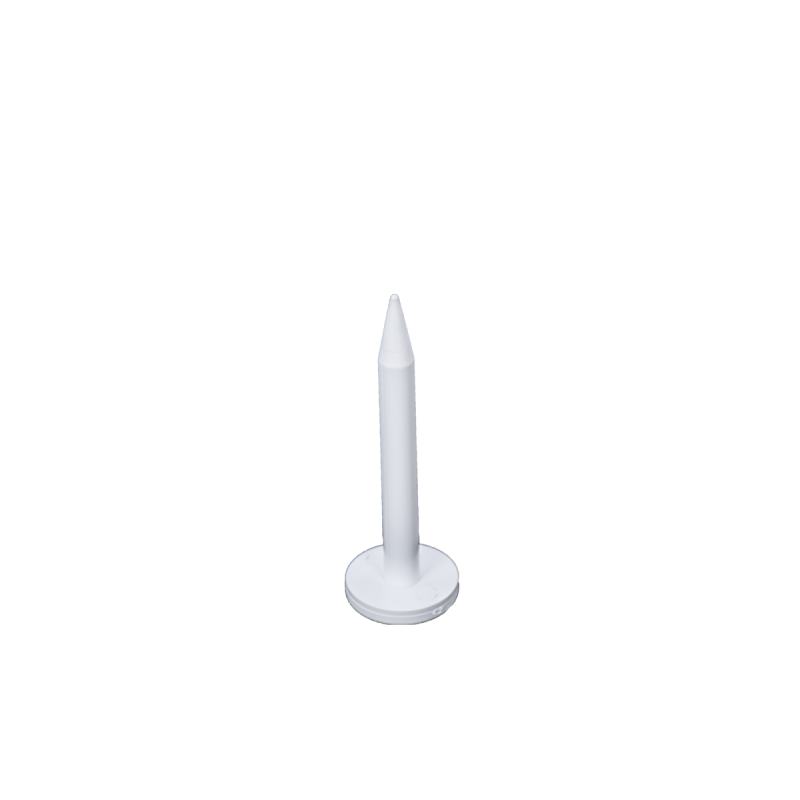 EGERTEC TARGET PINS 50mm 100/PK WHITE
