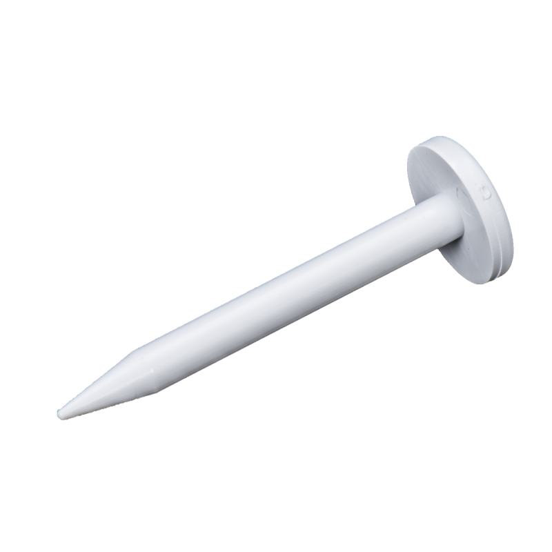 EGERTEC TARGET PINS 50mm 100/PK WHITE