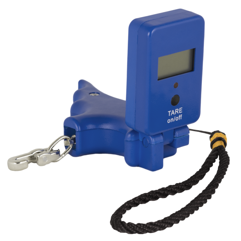 DECUT BOW SCALES PALAMENT COMPOSITE DRAW FORCE CHECKER TOOL BLUE