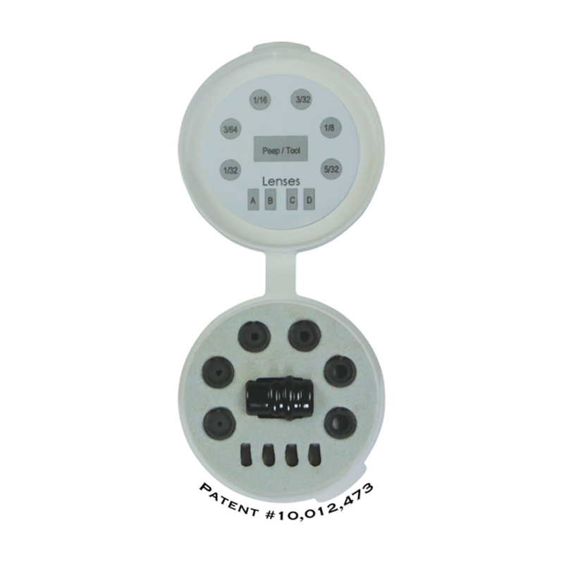 PEEP SIGHT INSIGHT SHORT DRAW STANDARD KITS (SD housing 6apetures/tool case)