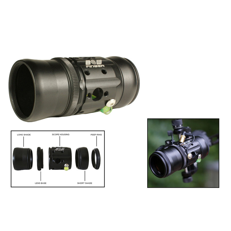 SCOPE HOUSINGS 20/20 SCOPE KIT 30mm LH housing/lens base/long&short shade/peep ring