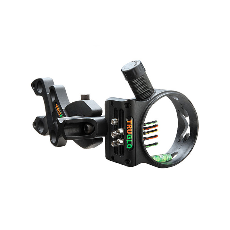TRUGLO STORM G2 5 PIN .019" RH/LH INCL. SIGHT LIGHT BLACK HUNTING & 3D SIGHT