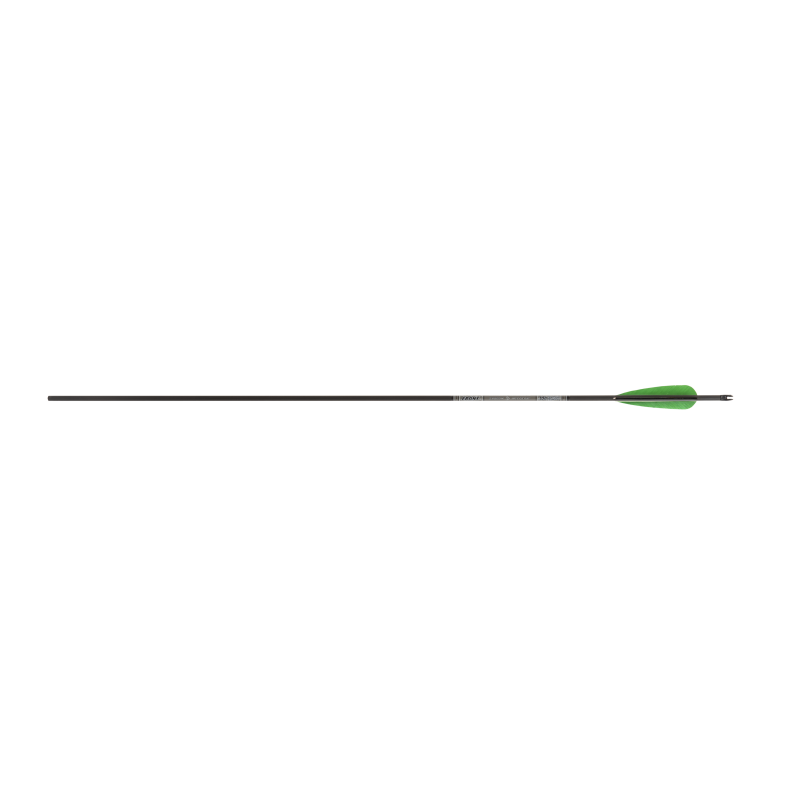 ARROWS EBONY ID5.2 350 / 33" FEATHER 4" / IN-NOCK / INSERT 12/PK