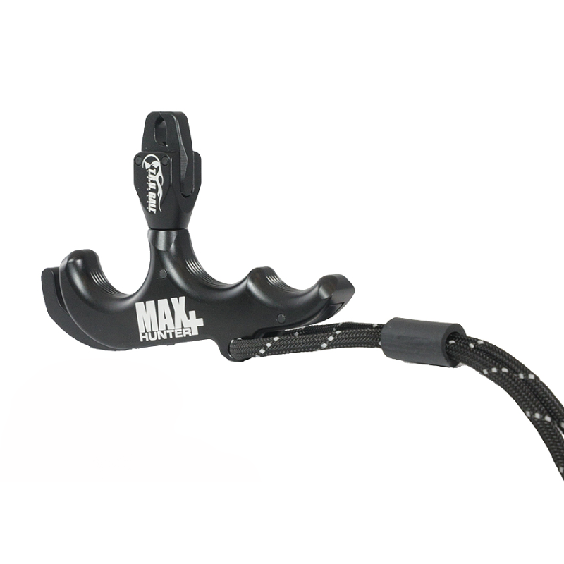 HAND STYLE TRU BALL MODEL MAX HUNTER PLUS THUMB 3-FINGER RELEASE WITH LANYARD BLACK