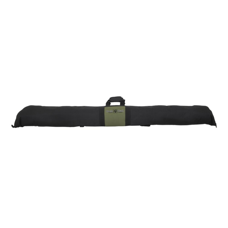BUCK TRAIL TRADITIONAL SOFT CASE ONE PIECE RECURVE 160cm x 23cm BLACK/GREEN with ARROWTUBE STRAPS