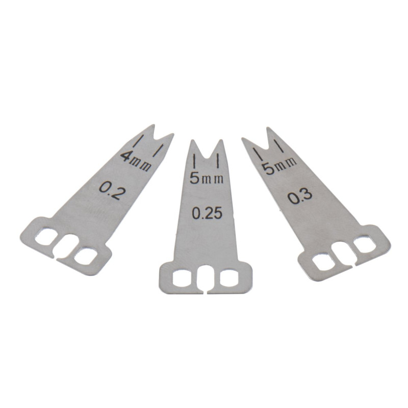 SANLIDA COMPOUND BLADE RESTS X10 LONG BLACK