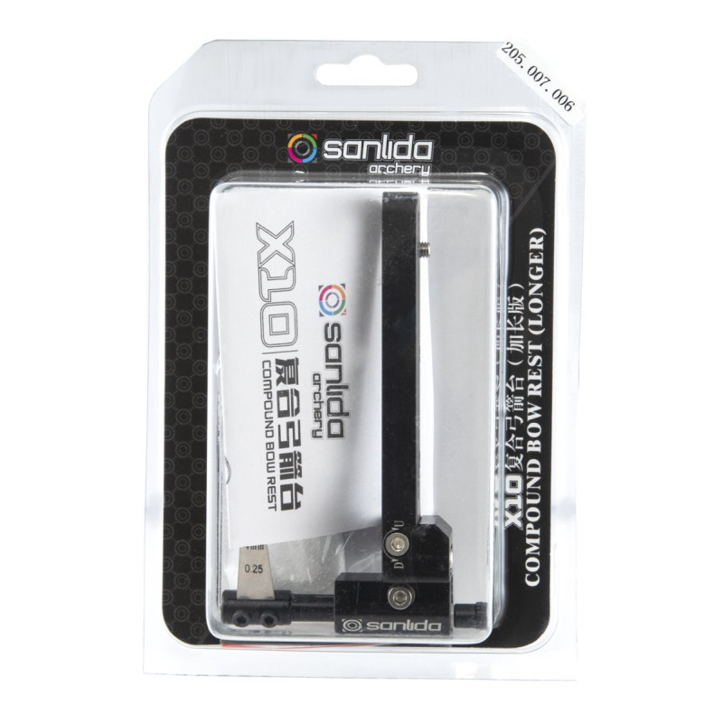 SANLIDA COMPOUND BLADE RESTS X10 LONG BLACK
