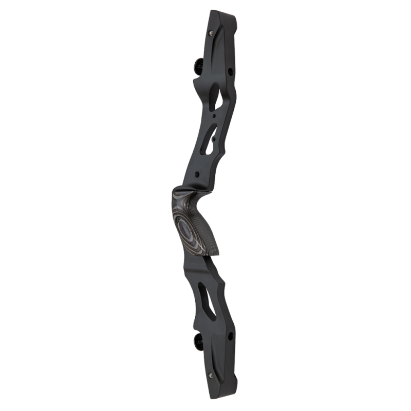 RISERS HUNTING BOWS ILF ALU BRYON 21" RH MATT BLACK ANODIZED with ALIGNMENT SYSTEM