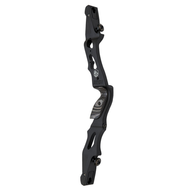 OAKRIDGE RISERS HUNTING BOWS ILF ALU BRYON 21" RH MATT BLACK ANODIZED with ALIGNMENT SYSTEM