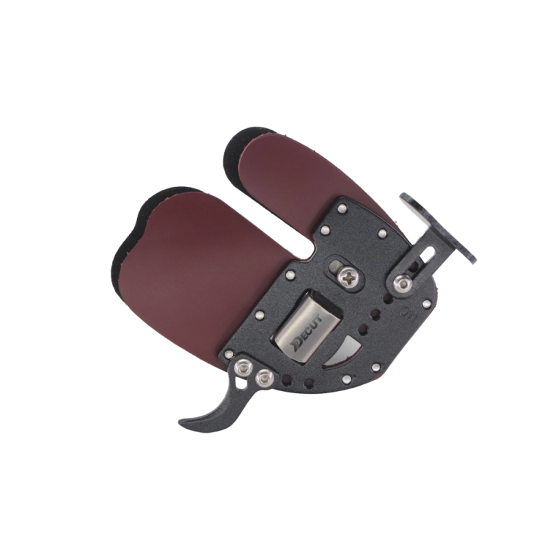 OLYMPIC RECURVE TAB HOCKIII LEATHER LH SMALL BLACK