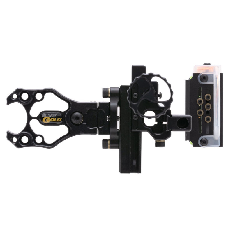 BLACKGOLD HUNTING & 3D SIGHT ASCENT MOUNTAIN LITE / 5 PIN .019" MICRO RH BLACK