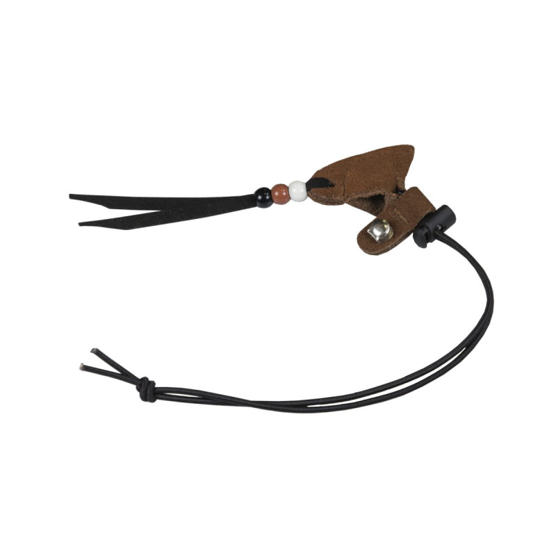 BUCKTRAIL BOW TIP PROTECTOR / STRING KEEPERS  DELUXE WITH CHESNUT ACCENT
