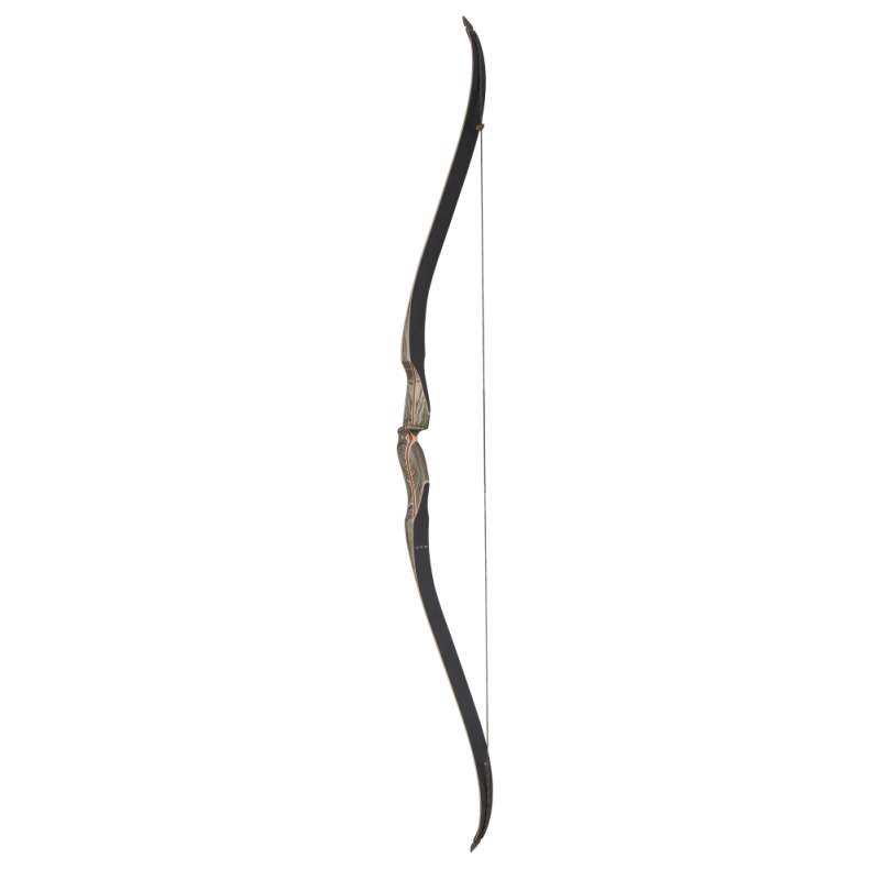 HUNTING BOWS GRAY DYMOND 62" RH 25 LBS FLEMISH DYNEEMA STRING INCL.